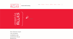 Desktop Screenshot of creatiemaaktalles.com
