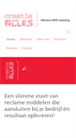 Mobile Screenshot of creatiemaaktalles.com